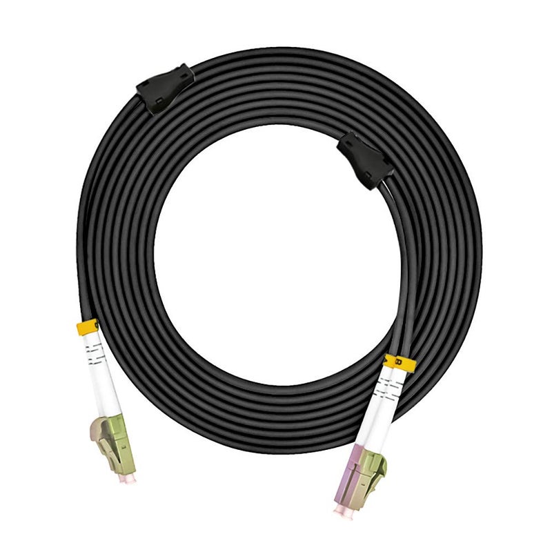 Jeirdus 40M LC to LC 10G OM3 Outdoor Armored Duplex 50/125 Fiber Optic Cable Jumper Optical Patch Cord Multimode 40Meters 132FT LC-LC - Image 4